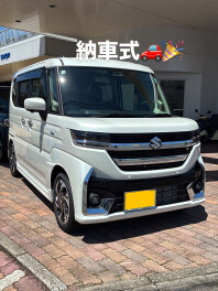 納車式☆スペーシアカスタム
